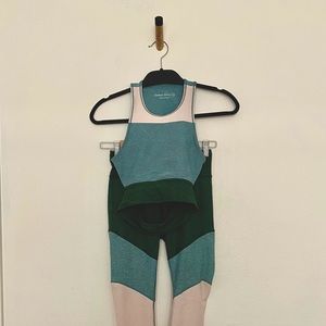 Outdoor Voices Springs Leggings Set | Size XS